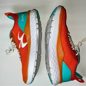 Gdefy XLR6 Running Orange Athletic Shoes Womens
