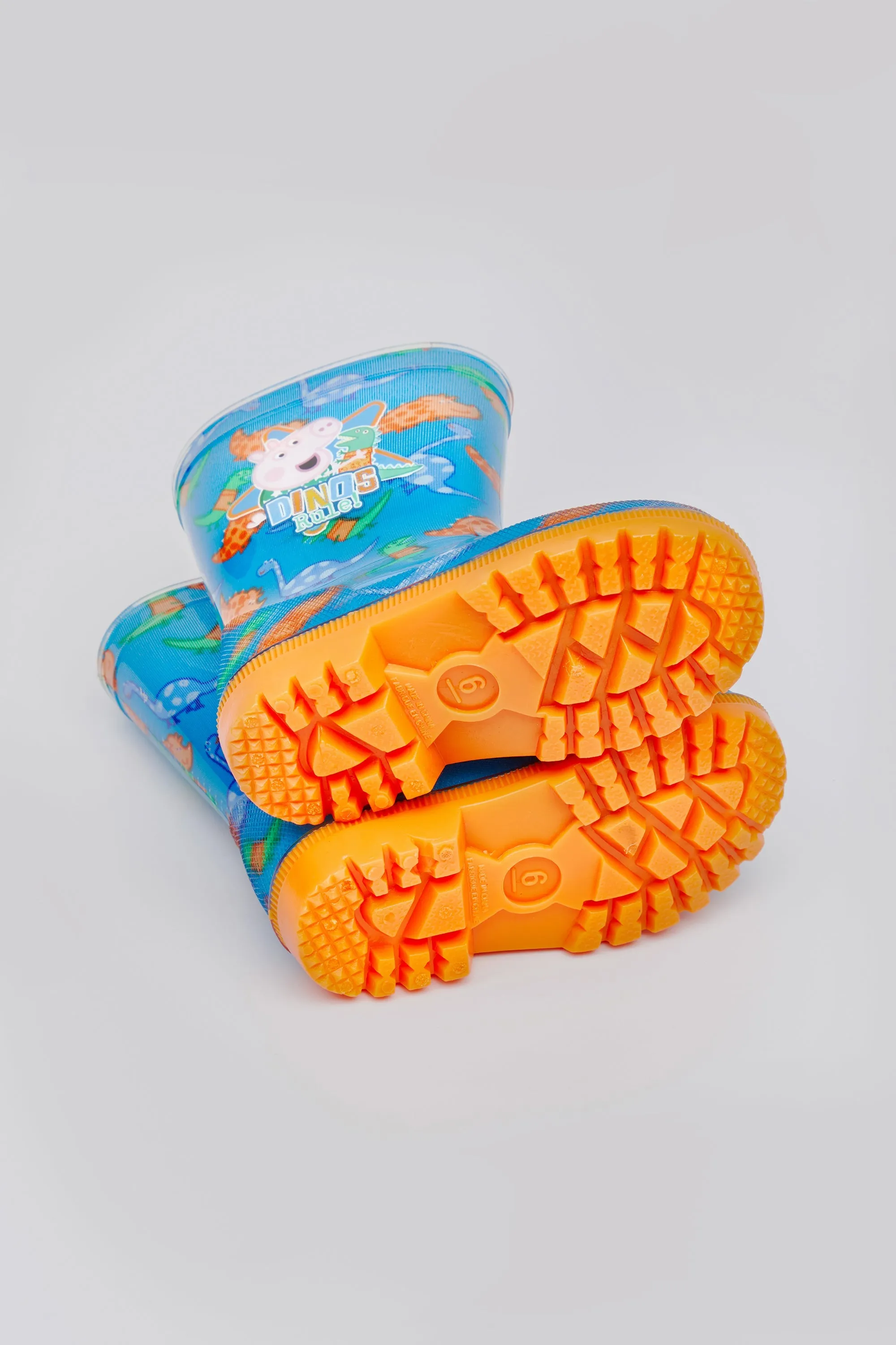 George Pig dinosaur wellies