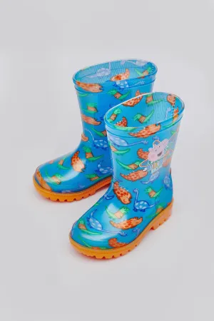 George Pig dinosaur wellies