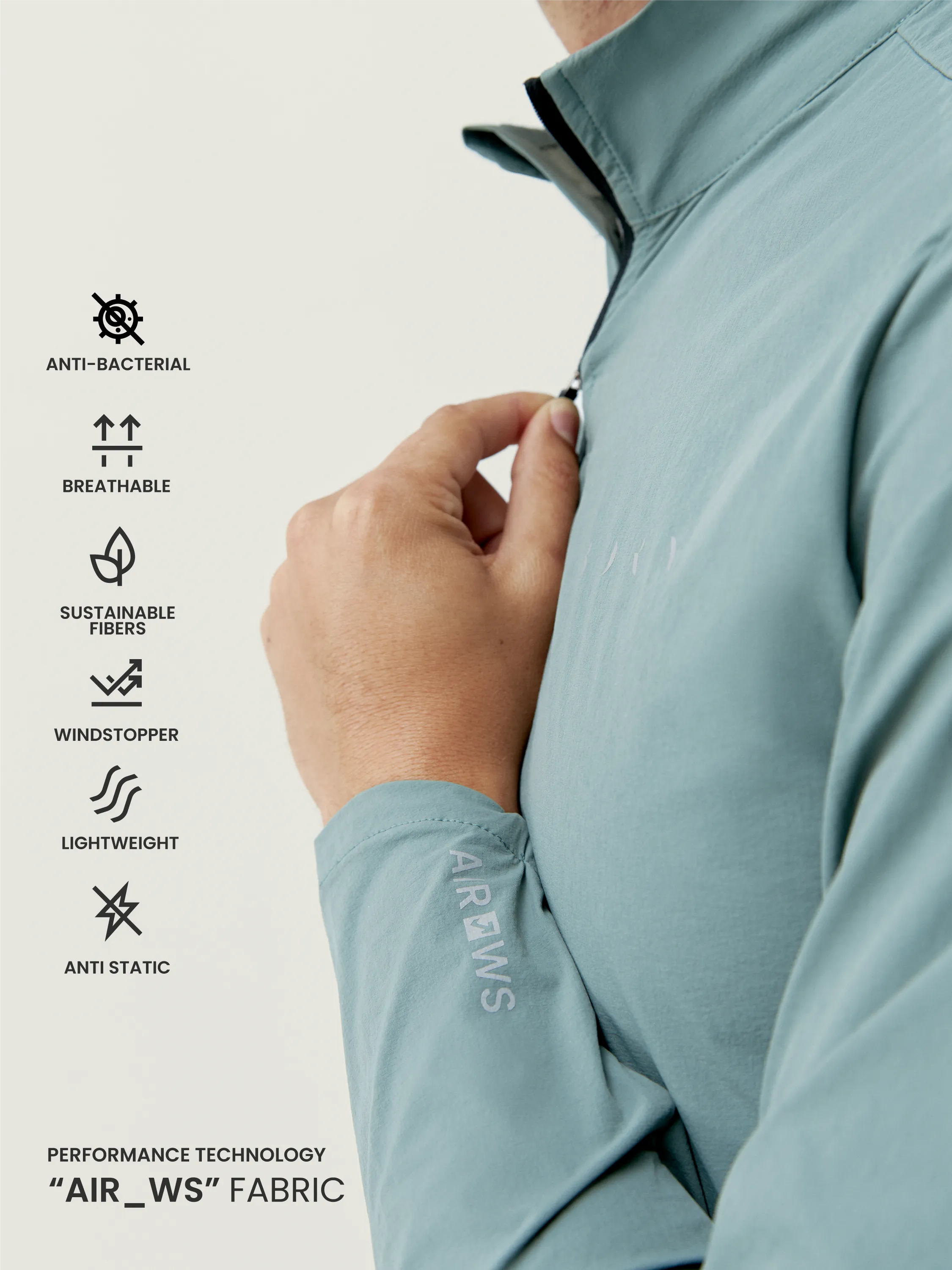 Jacket Nyasa Green Dry