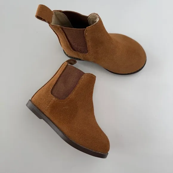 Janie and Jack The Suede Chelsea Boot size 5
