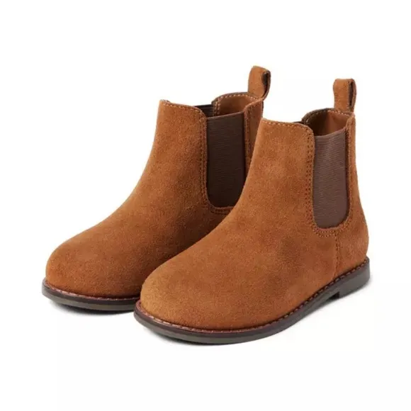 Janie and Jack The Suede Chelsea Boot size 5