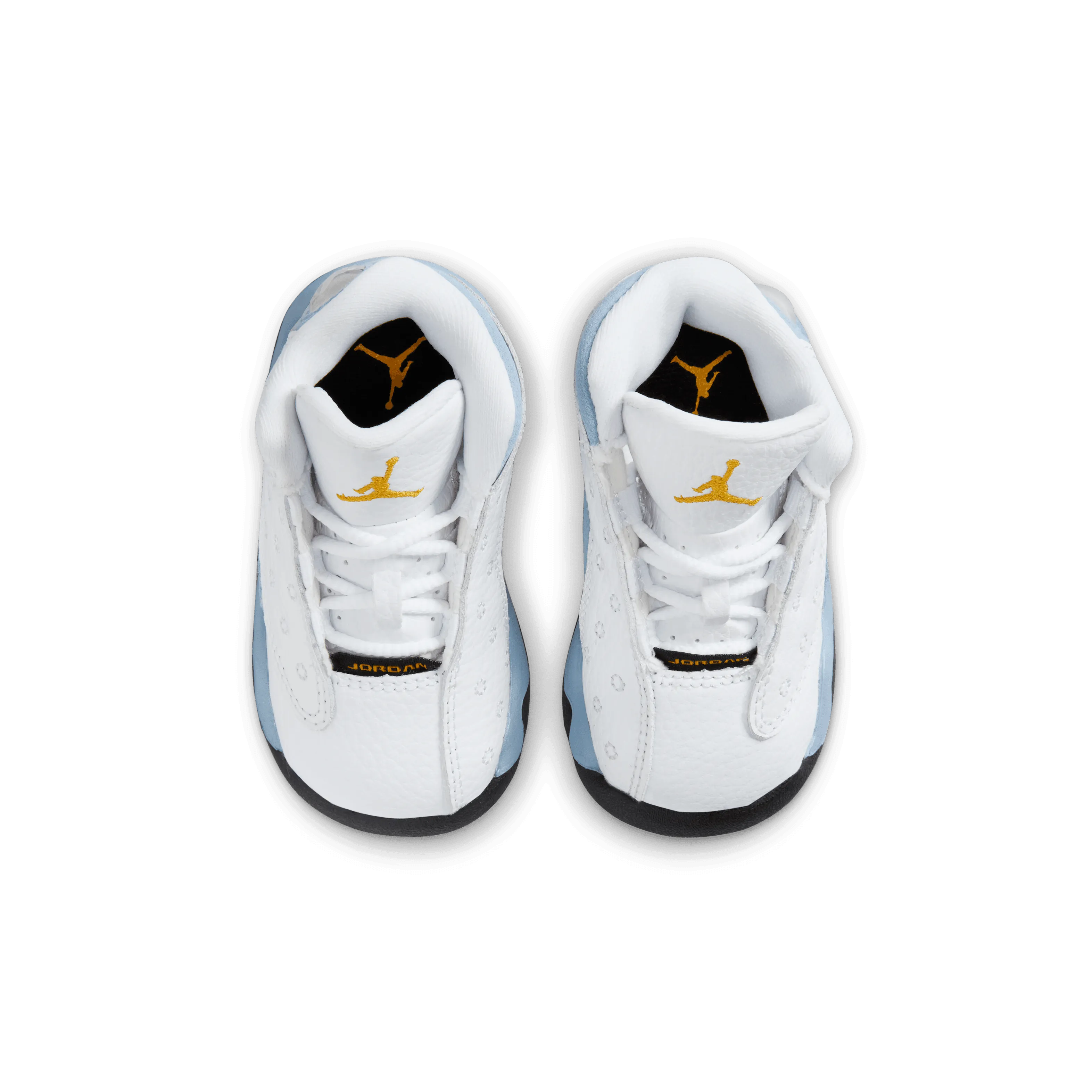 Jordan - Boy - TD Retro 13 - White/Yellow Ochre/Blue