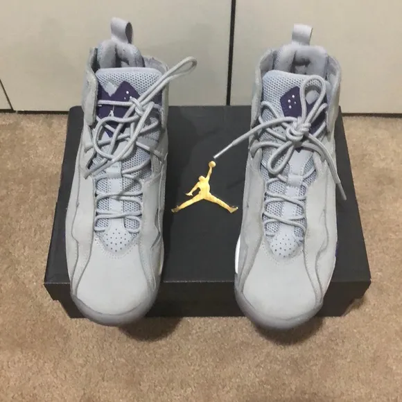 Jordan True Flight (GS) Wolf Grey/Court Purple-Blk