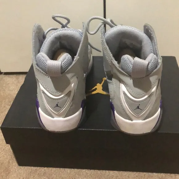 Jordan True Flight (GS) Wolf Grey/Court Purple-Blk