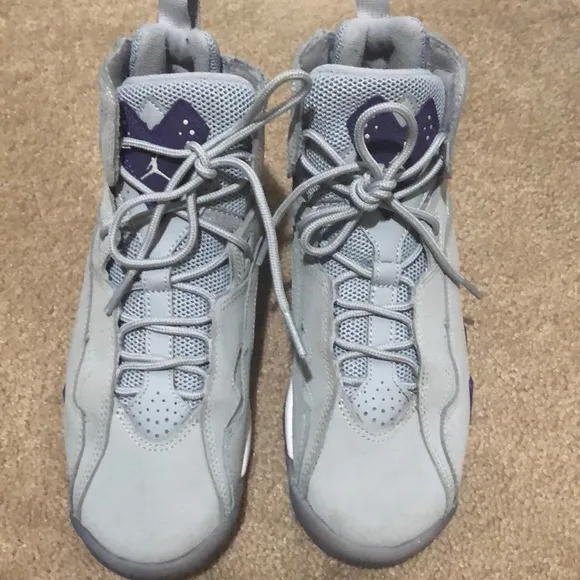 Jordan True Flight (GS) Wolf Grey/Court Purple-Blk