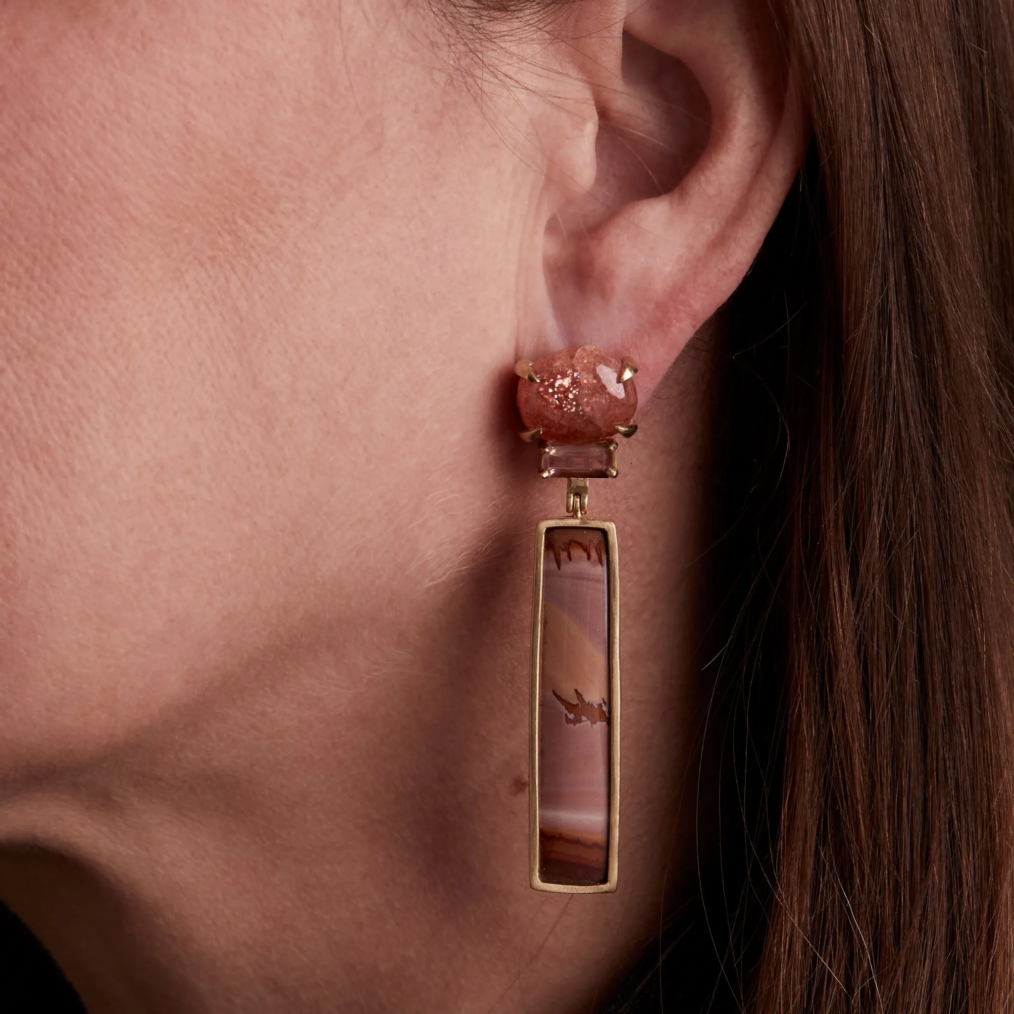 Landscape: Desert, Mesa Earrings