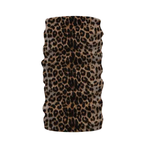 Leopard Fur Print Neck Warmer Morf Scarf