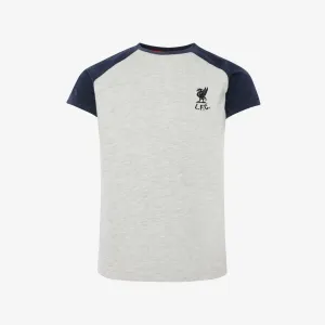 LFC Junior Ecru Marl Raglan Tee