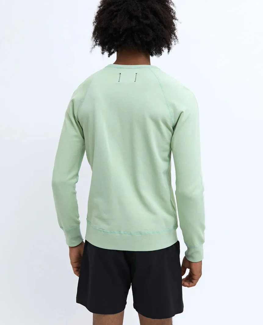 Lightweight Terry Crewneck  Cactus