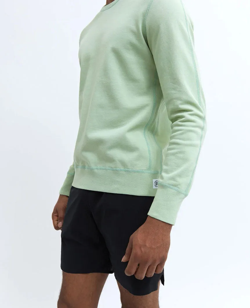 Lightweight Terry Crewneck  Cactus