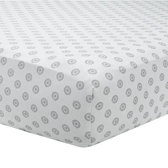 Liz & Roo Crib Sheet Chelsea Gray