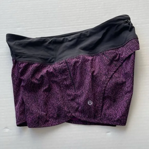 Lululemon Run Times Women’s Lightweight Stretch Running Shorts With Liner 4&quot;