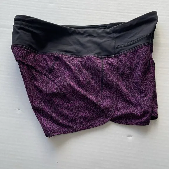 Lululemon Run Times Women’s Lightweight Stretch Running Shorts With Liner 4&quot;