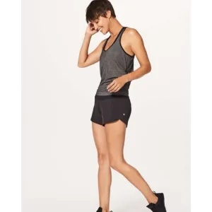 Lululemon Run Times Women’s Lightweight Stretch Running Shorts With Liner 4&quot;