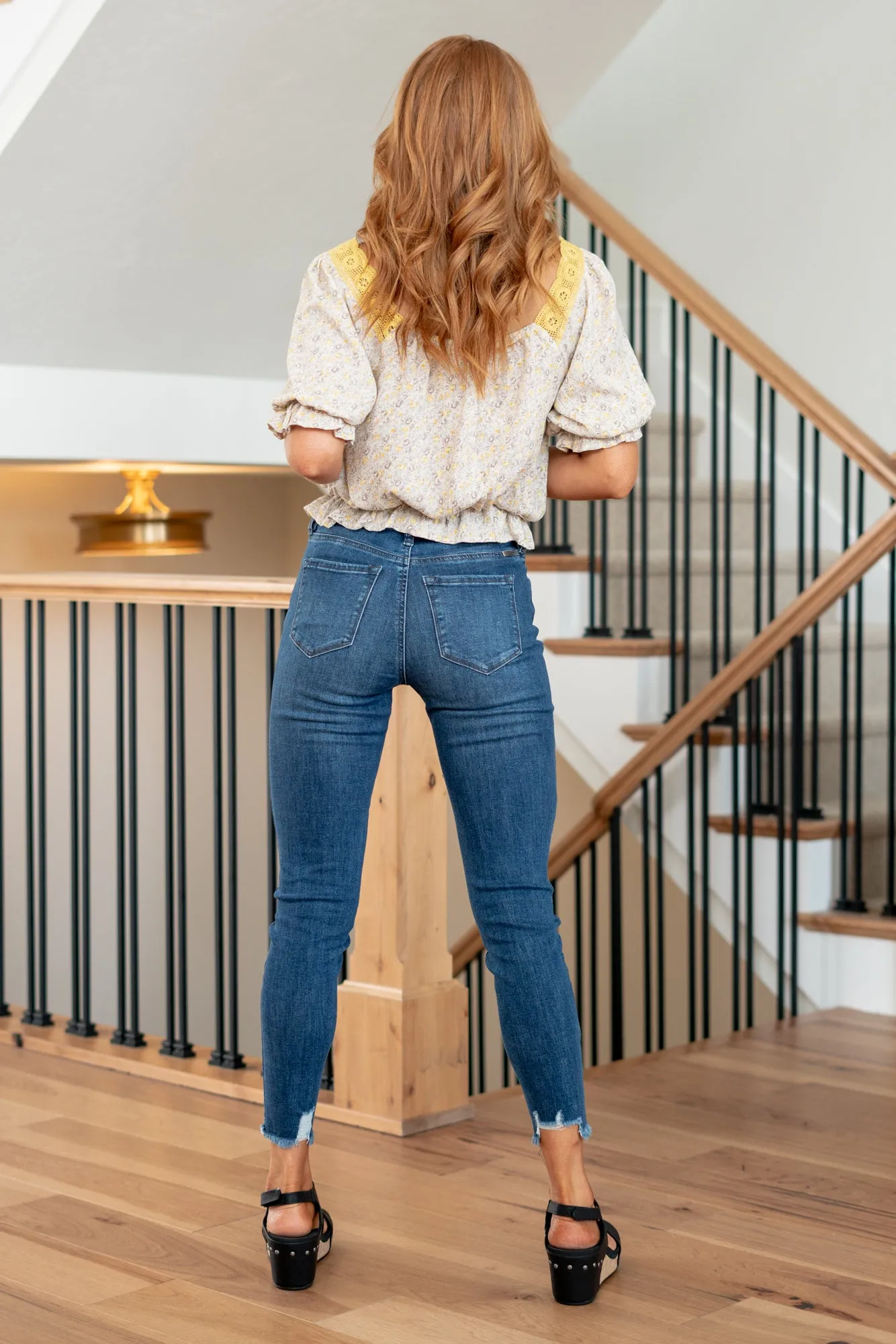 Mackenzie High Rise Ankle Skinny
