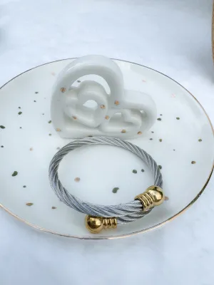 Marine cable bangle