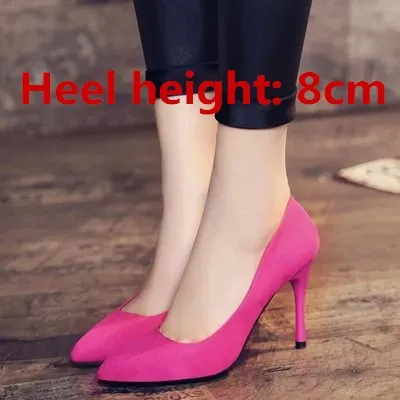 Marlisasa Women Cute High Quality Sweet Office High Heel Pumps Lady Fashion Pumps Classic Black Shoes Femmes Talons Hauts F273
