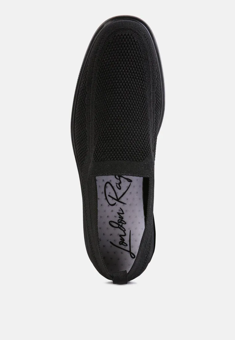 Men's Casual Knitted Loafers by RUW