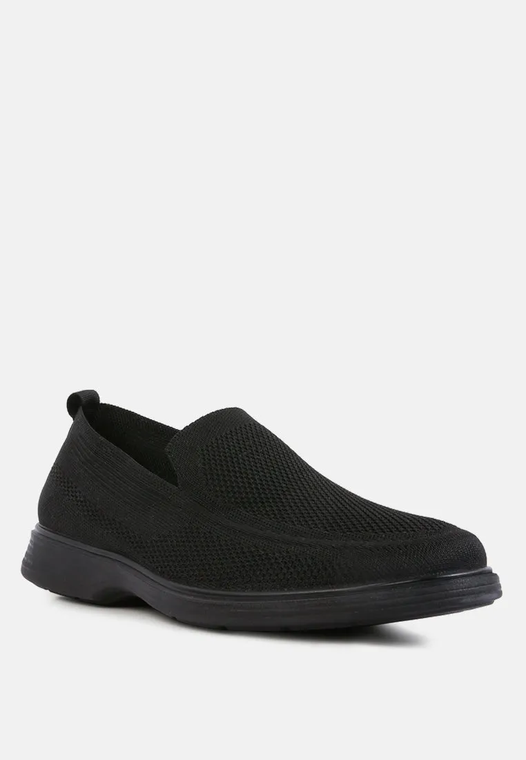 Men's Casual Knitted Loafers by RUW
