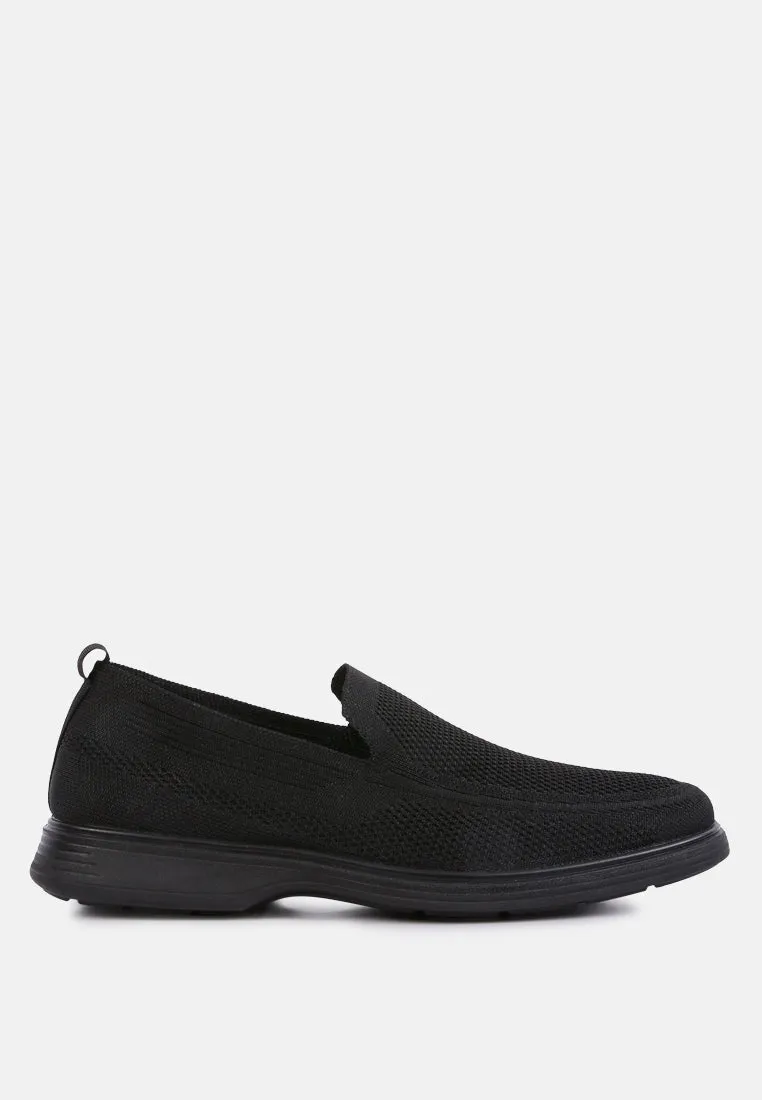 Men's Casual Knitted Loafers by RUW
