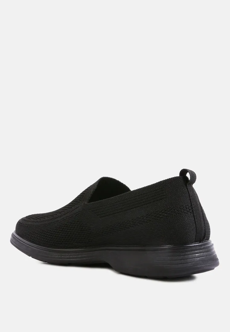 Men's Casual Knitted Loafers by RUW