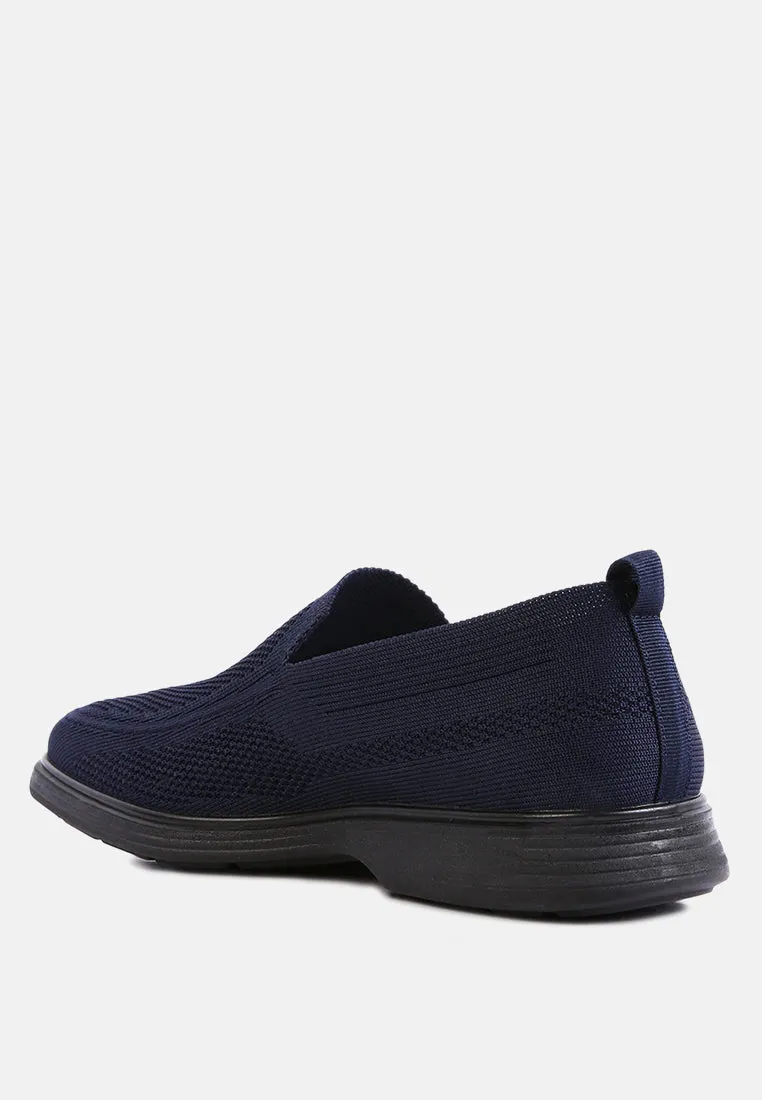 Men's Casual Knitted Loafers by RUW