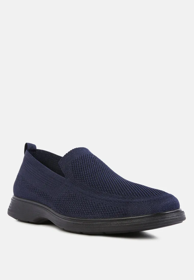 Men's Casual Knitted Loafers by RUW