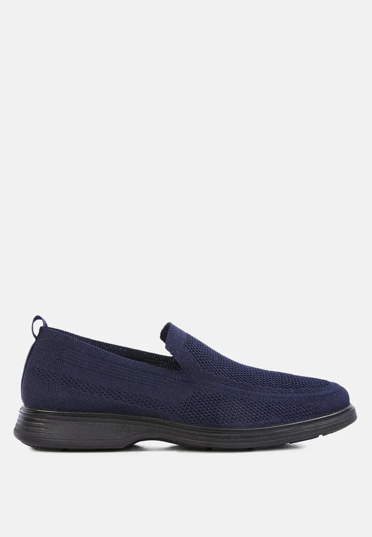 Men's Casual Knitted Loafers by RUW