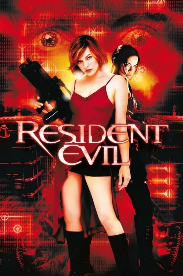Milla Jovovich Costume Resident Evil High Low Red Dress