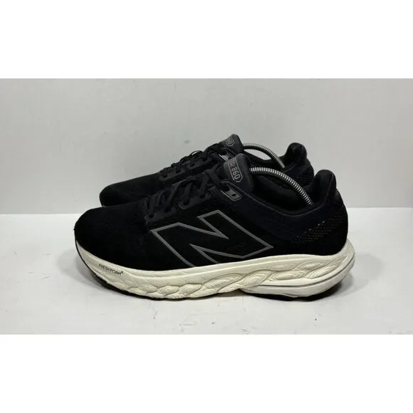 New Balance Fresh Foam X 860v14 Shoes Mens 10.5 XWide Black Sea Salt Running