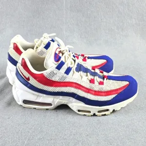 Nike air max 95 mens 11.5 red,white,blue,tight bubbles! Sneakers shoes