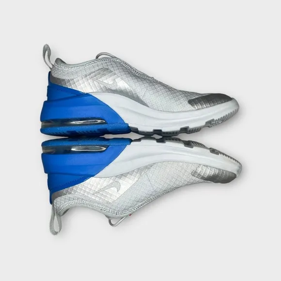 Nike Air Max Motion 2 Silver &amp; Blue Sneakers