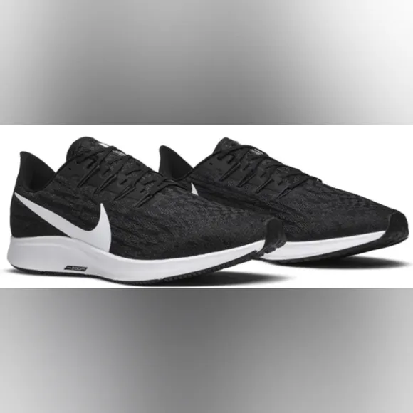 Nike Air Zoom Pegasus 36 Tb Black Ankle-High Sneakers Size 9.5 New MSRP $120