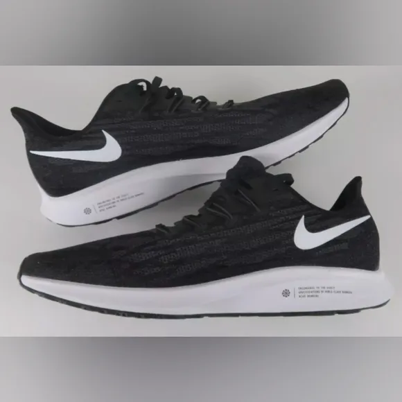 Nike Air Zoom Pegasus 36 Tb Black Ankle-High Sneakers Size 9.5 New MSRP $120
