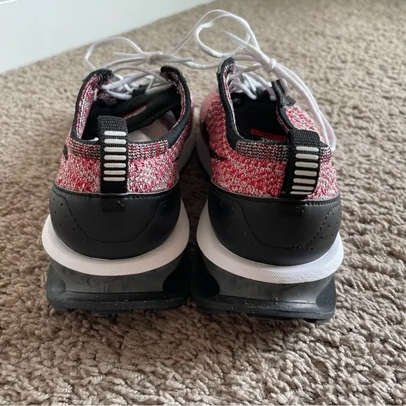 Nike Red Air Max Flyknit Racer Sneakers