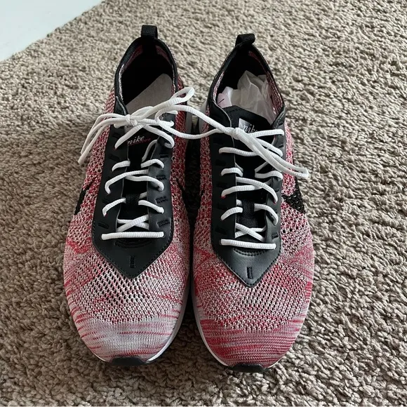 Nike Red Air Max Flyknit Racer Sneakers