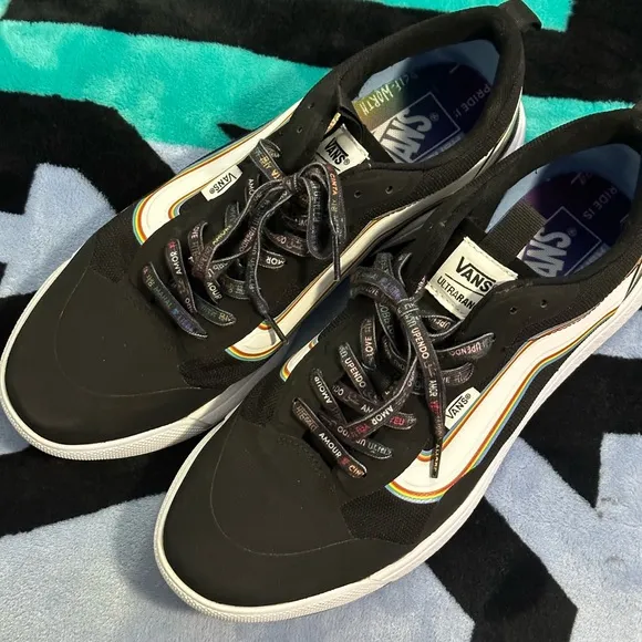 NWOT Vans Ultrarange Exo Pride sneakers sz 11.5