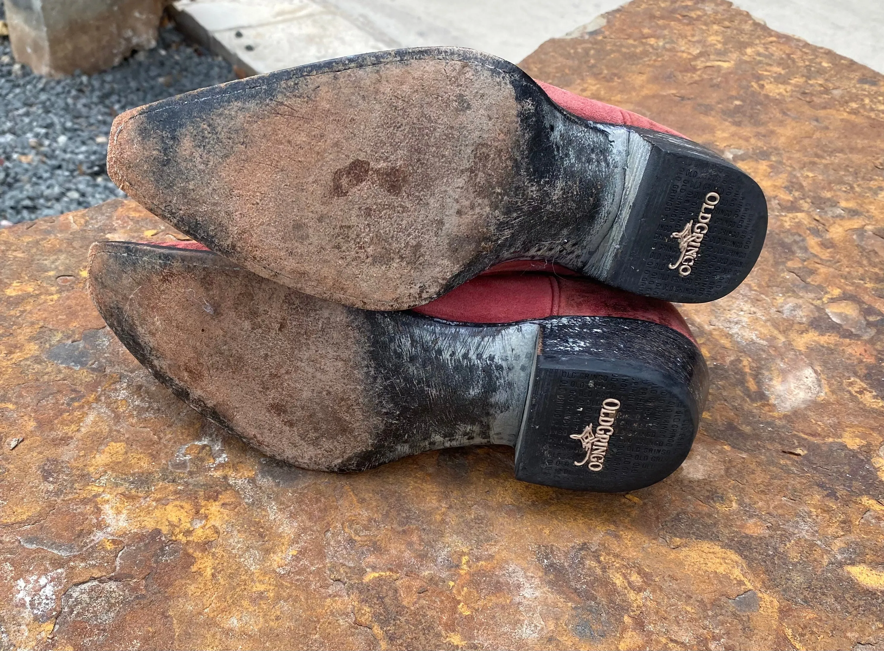 Old Gringo Leopardito Red Boots 9
