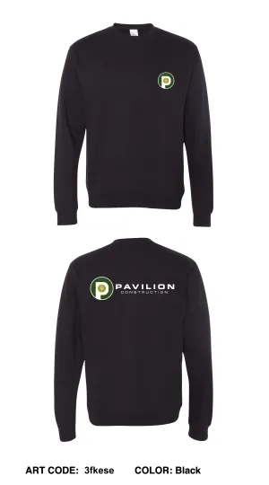 Pavilion Construction Comfort Unisex Crewneck Sweatshirt - 3fkese