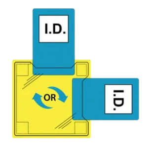Portwest ID30 Dual ID Holder - Heatseal