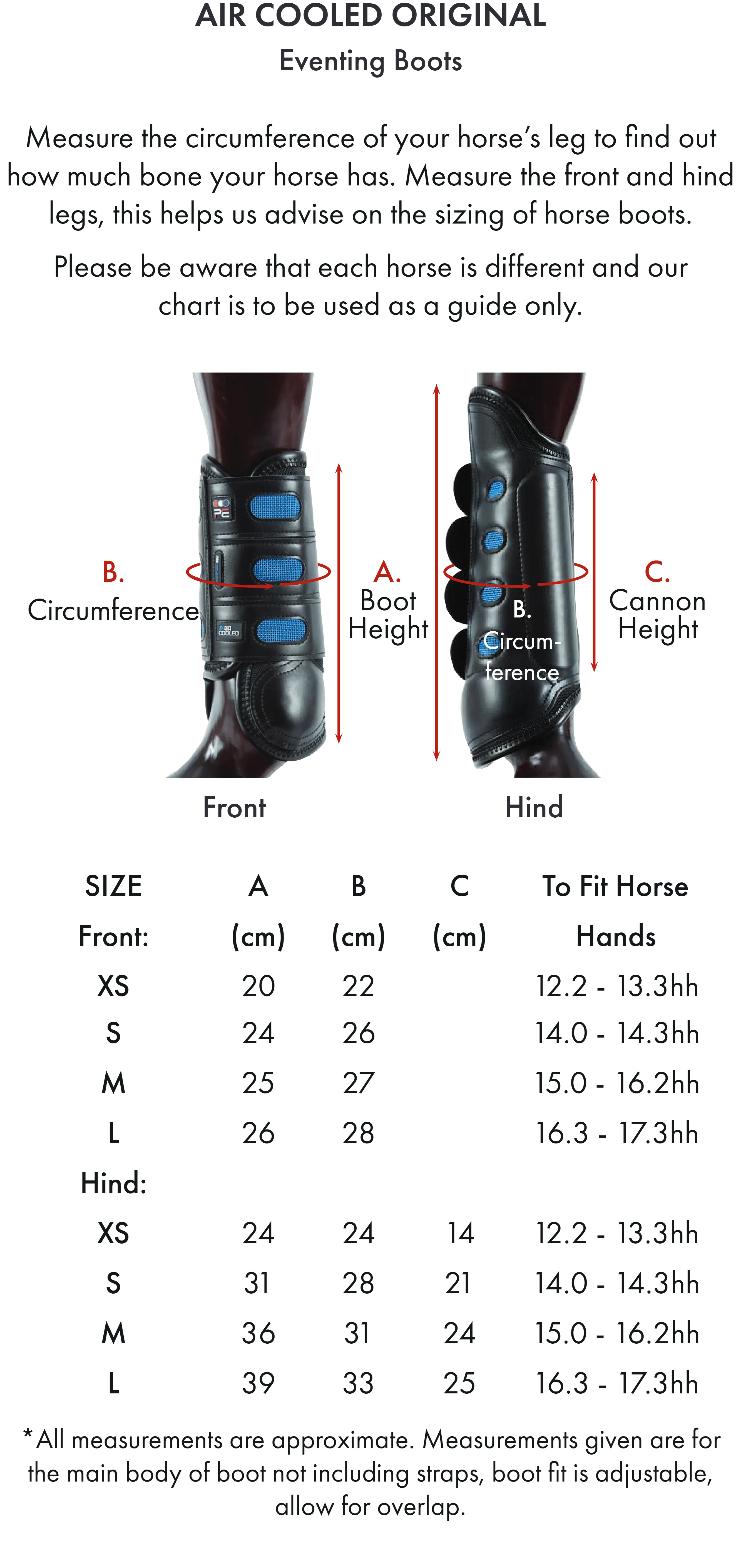 Premier Equine Original Air-Cooled Eventing Boots