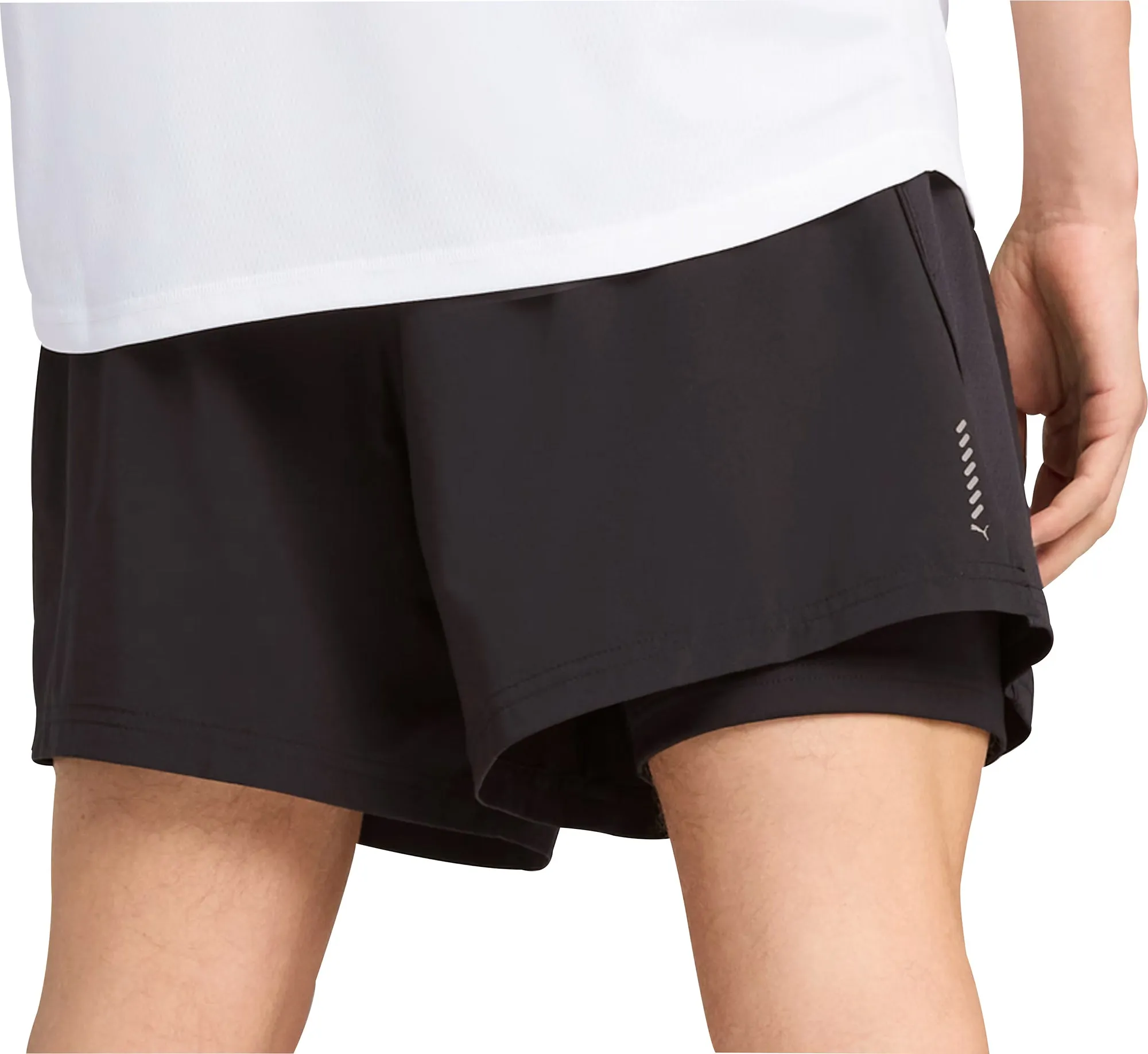 Puma Velocity 2 In 1 Mens Running Shorts - Black
