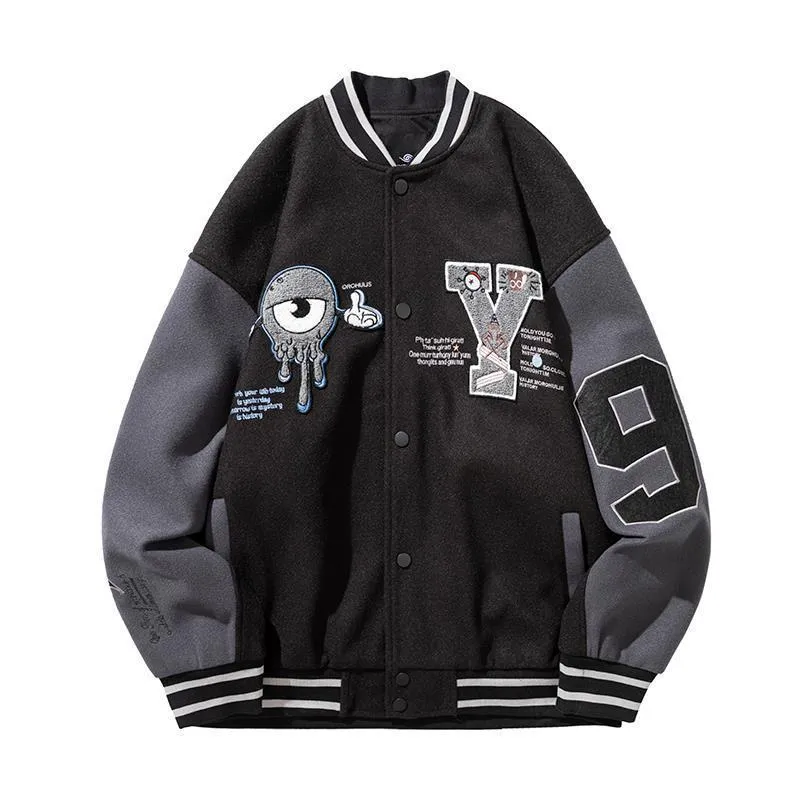 "95" Veste Bombers Versity Jacket Marron - URB1™