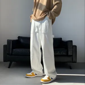 "BAGGY" Pantalon Jean Denim Blanc Large Streetwear - URB1™