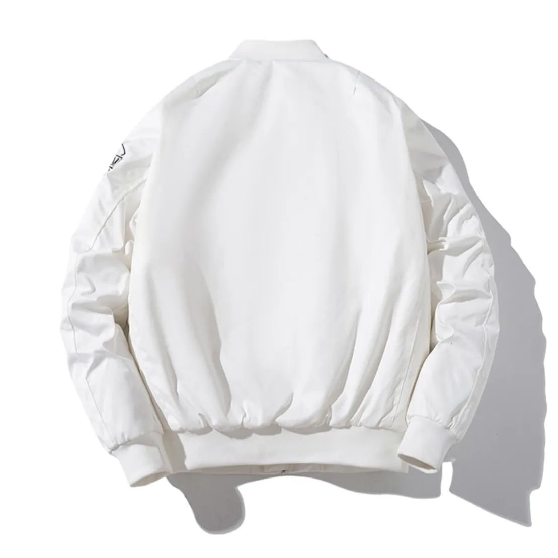 "BROWNIE" Veste Baseball Bombers Vintage Blanc - URB1™