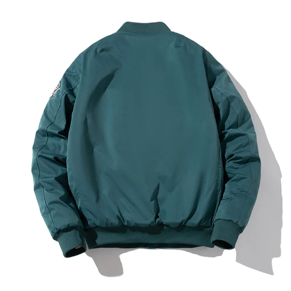 "BROWNIE" Veste Baseball Bombers Vintage Blanc - URB1™