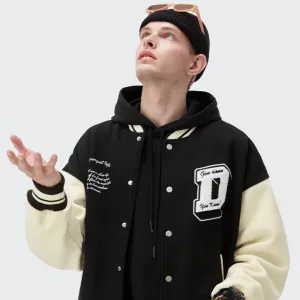 "DAMN" Veste Bombers Baseball Noir - URB1™