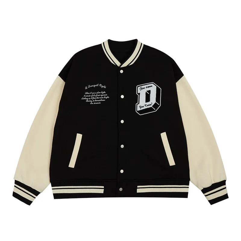 "DAMN" Veste Bombers Baseball Orange - URB1™