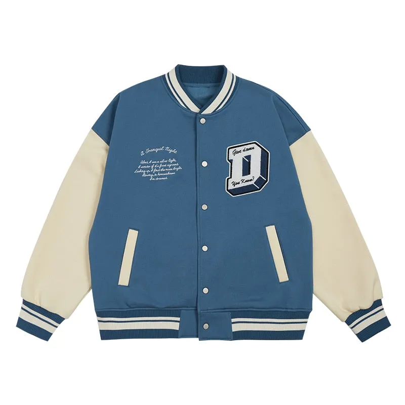 "DAMN" Veste Bombers Baseball Orange - URB1™